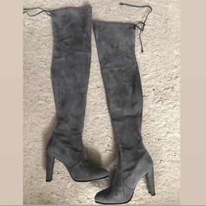 Stuart Weitzman OTK (Highland) Suede Boots
